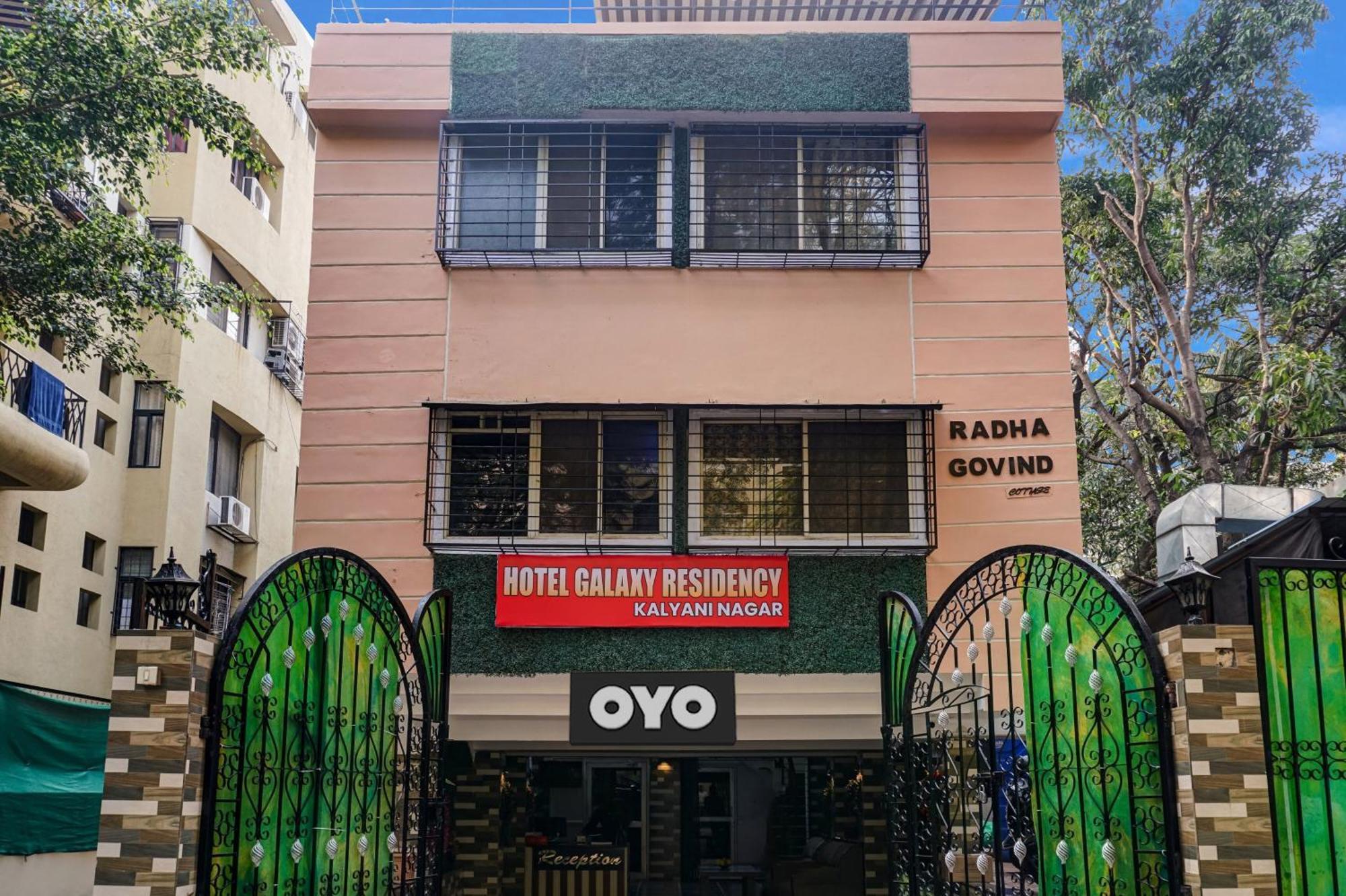 Hotel Galaxy Residency Kalyani Nagar Pune Esterno foto