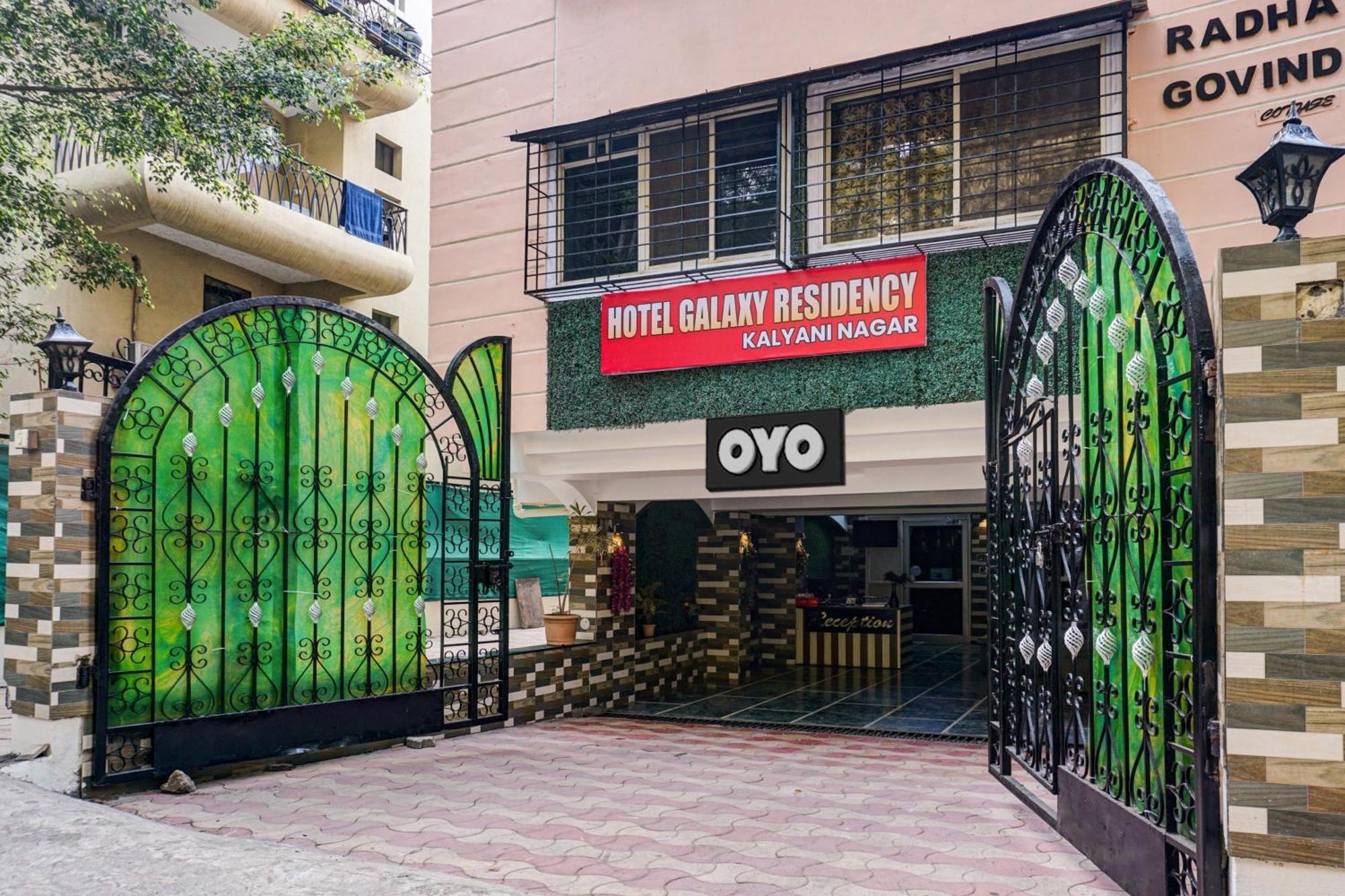 Hotel Galaxy Residency Kalyani Nagar Pune Esterno foto